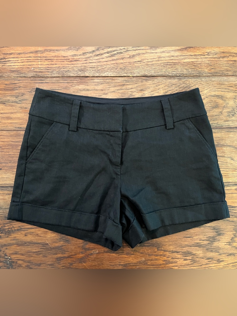 Express Women's Tailored Linen Blend Shorts